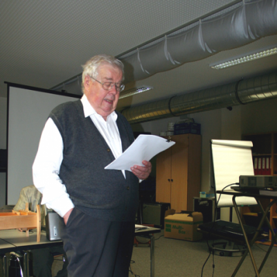Hans G. Weidinger Vortrag Ganzheitliches Erleben mit Harmonik 2012